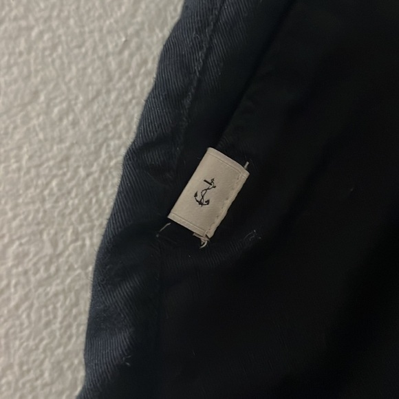 Quicksilver Solid Black Flat Front Shorts 34 Front and Back Pockets - Picture 2 of 6